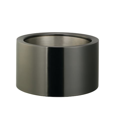 Service Ideas Double Wall Party Tub, 1.5 Gallon, Stainless Steel, Dark Tungsten PT2BSDT